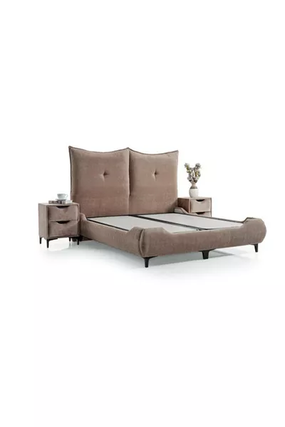 LAVITA Bed Base Headboard Set