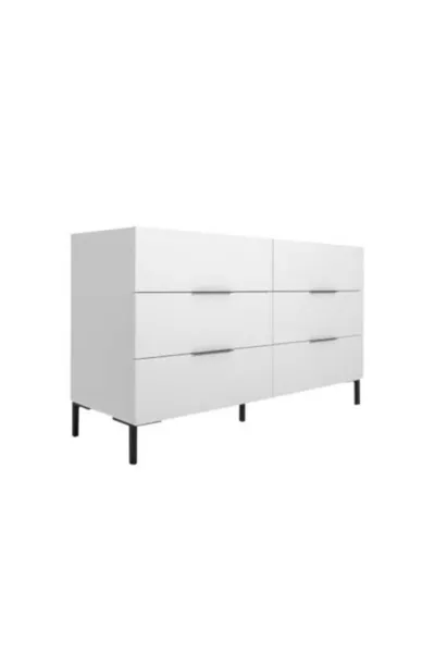 Oryana 6-ladenkast-Mat Lak Wit cm