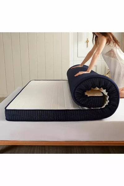Letto pieghevole matrimoniale con materasso in schiuma funzionale cm