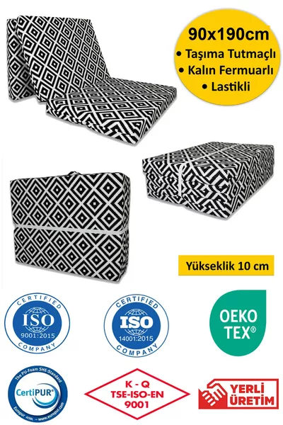 Coussin de Matelas en Mousse Plié cm Pyramide