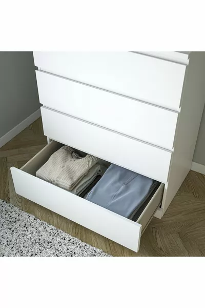 4-drawer dresser, white, cm