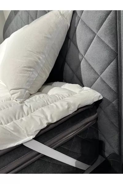 Matelas double en pure laine / 2 kg de laine de mérinos pure d'agneau