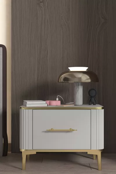 BETY Drawer Nightstand - Side Cabinet - Dresser - Organizer