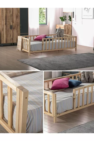 Pera Wooden Montessori Bed