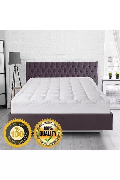 Matelas de Sommeil Sauveur de Lit Coussin de Sommeil en Micro Coton avec Housse de Oreiller à Fermeture Éclair Offerte