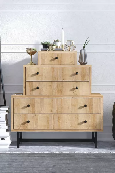 Commode Tata Chêne Saphir