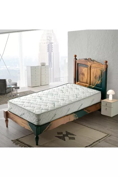 Matelas à ressorts double ortopédique Jungle Bamboo * Matelas à ressorts ortopédique