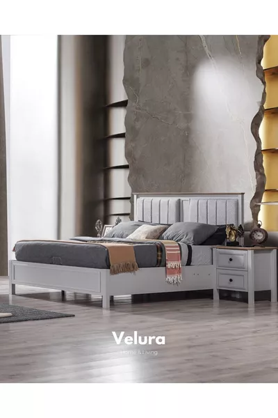 Respi Yatak Odası Takımı (Dolap + Şifonyer + Komodin + Karyola)