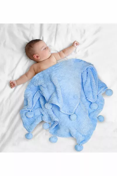 Bebek Battaniyesi Yumuşak ve Nefes Alabilir Yeni Doğan, Kundak, Uyku Battaniyesi – Kız ve Erkek Bebe