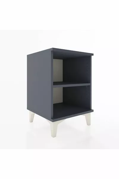 Commode Hyperion à une étagère Anthracite-Anthracite