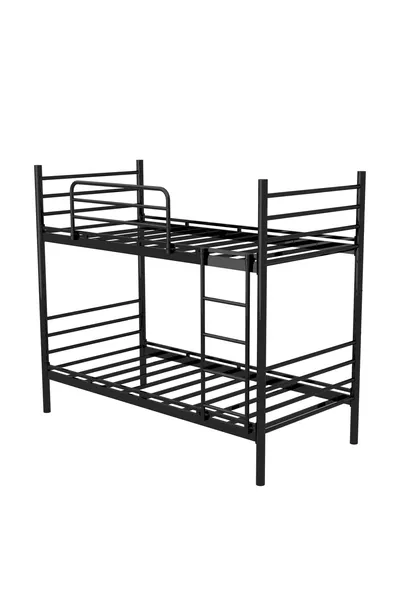 Damla Classic () Black Bunk Bed and Bed Frame