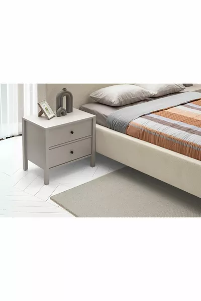 Folt Beige Nightstand