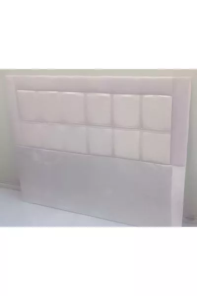 Titre DK Double Personne Tissu Plume de Poule Modèle Windows Lilas Clair Couleur Crème