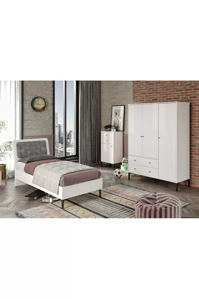 FOCUS LIFE WHITE YOUTH ROOM (%MDF)