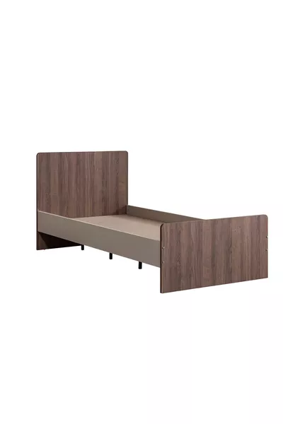 Lit superposé, ensemble chambre jeune Milano avec bureau double, lit superposé moderne + armoire moderne à trois portes