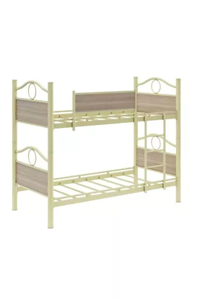 Wooden and Metal Bunk Bed for Kids and Teen Room *