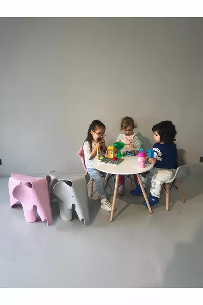 Sedia per Bambini per Asilo e Scuola Materna – Design Montessori in Legno Bianco