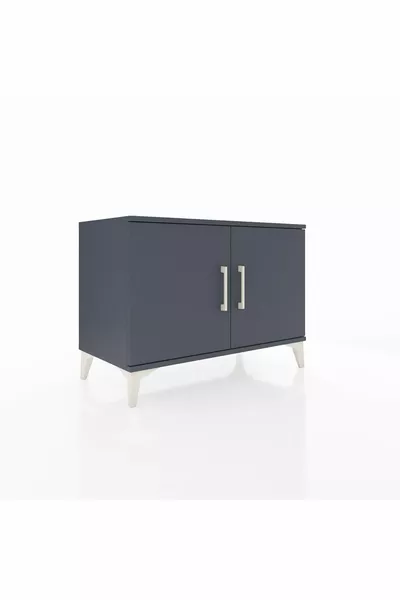 Hyperion Dressoir 2 Planken 2 Deuren Antraciet-Antraciet