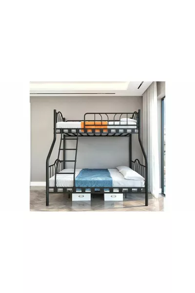 Image Stapelbed + Zwart