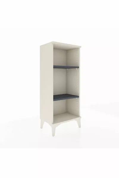 Arges Commode 2-Shelf Moonstone-Anthracite