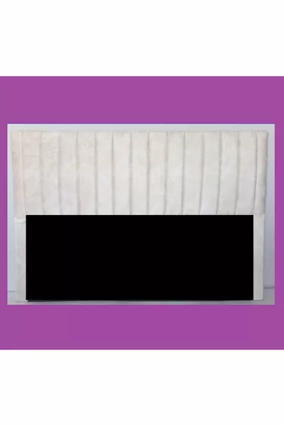 TUANA Bed Base and Headboard cream