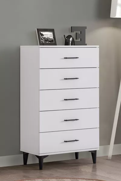 Dresser, Blesk 5-Drawer Dresser