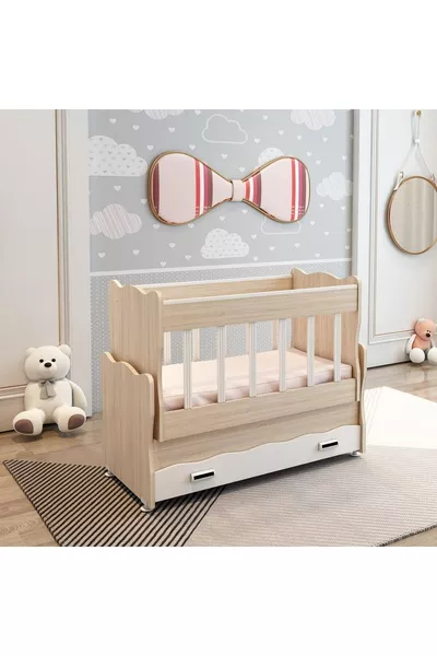 Culla a dondolo Safir per mamma, senza cassetti