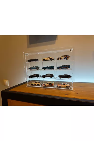 Compatible Model Car Stand (TRANSPARENT)