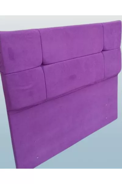 Titolo DK Singolo Piuma di Corda Tessuto Fucsia Scuro Trapuntato Imbottito Fatto a Mano