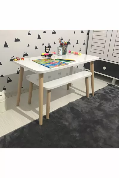 Lilyum Children's Study Desk Activity Table Set
