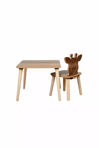 Children's Play Activity Desk Set Giraffe Theme
