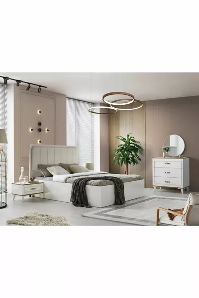 Camera da letto Çınar in MDF con 5 ante